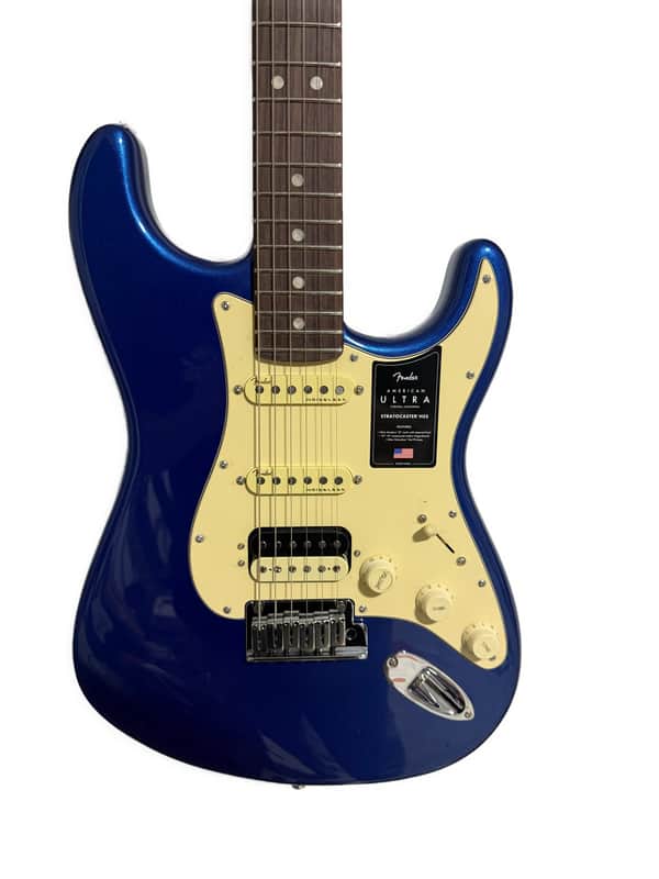Fender American Ultra Stratocaster HSS with Rosewood Fretboard 2019 - Present - Cobra Blue image 1