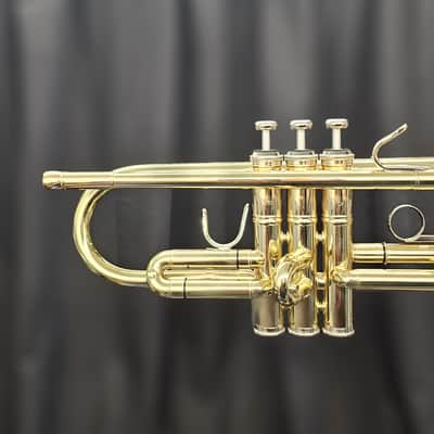 Austin Custom Brass TR-1 Bb Student Trumpet 2026 - Lacquered Brass w/ case image 10