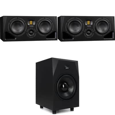 ADAM Audio A77H 7-inch Powered Studio Monitor Pair with Sub12 12 inch Powered Studio Subwoofer image 2
