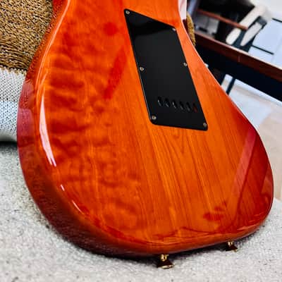 Schecter (ESP) ST-UC430 - Trans Orange 1989 image 5