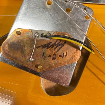 Fender Custom Shop ’60s Duo Tone LTD Abigail Ybarra pickups Relic Telecaster 2012 Sunburst image 22