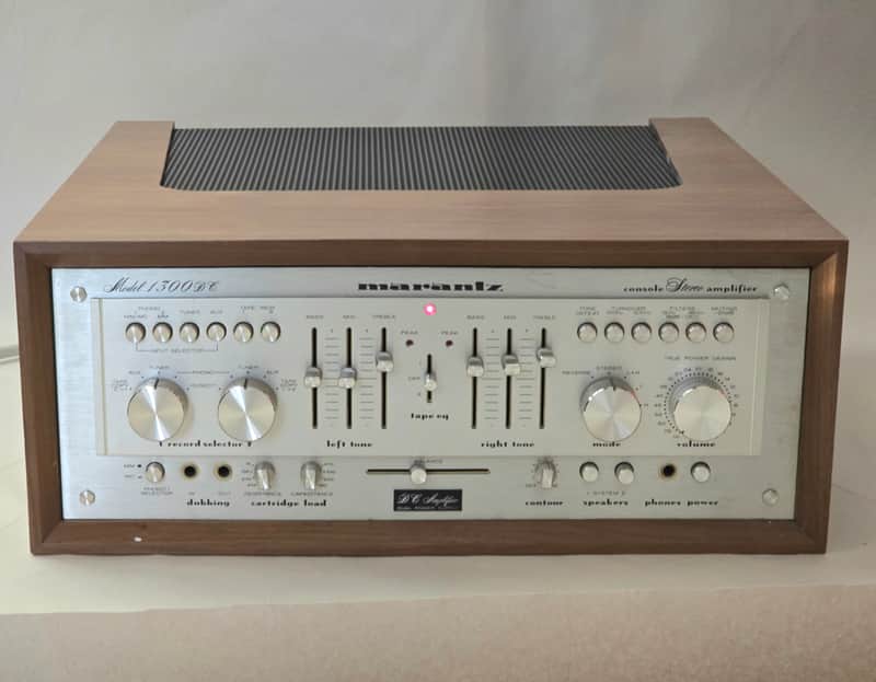 Marantz 1300DC Rare Integrated Stereo Amp, Pro Serviced w/Receipt, New Wood Case image 1