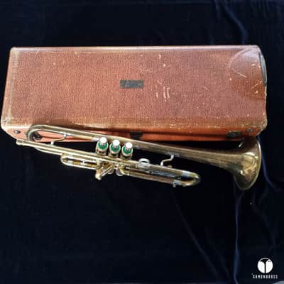 Extra early 40`s F.E Olds Ambassador Los Angeles Hubbard Morgan gamonbrass trumpet image 11