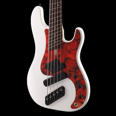 Dingwall SP1 - 5 String BASS - MATTE DUCATI WHITE - NEW, (Authorized Dealer) image 1
