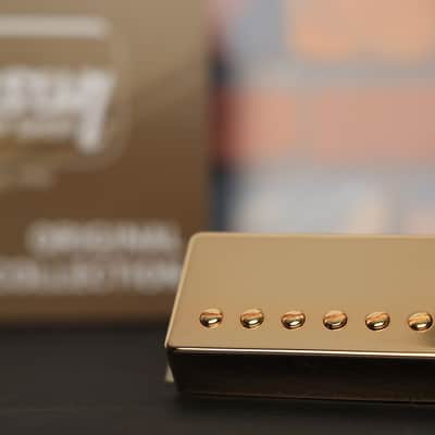 Gibson 57 Classic Humbucker Pickup - Gold Cover / Alnico II