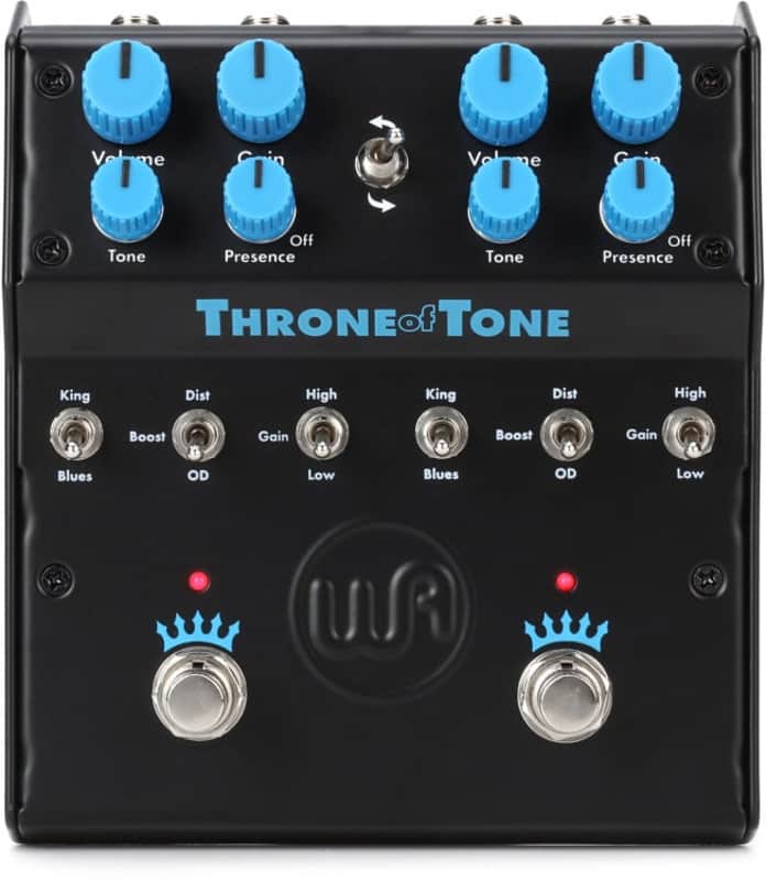 Warm Audio Throne of Tone Dual Overdrive Pedal (ThroneOfToned4) image 1