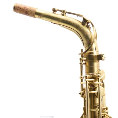 Antigua Winds Model AS4348CU Alto Saxophone in Unlacquered Brass SN UAS110015 image 3