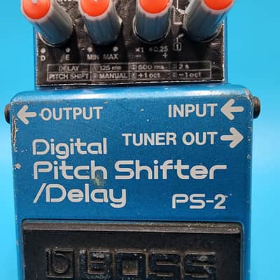 Vintage Boss PS-2 Digital Pitch Shifter Delay Guitar Effect Pedal Bass Japan MIJ image 4