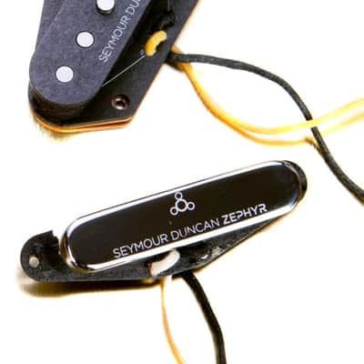 Seymour Duncan ZTL-1s Zephyr Silver Tele Pickup Set 2010s - Silver image 3