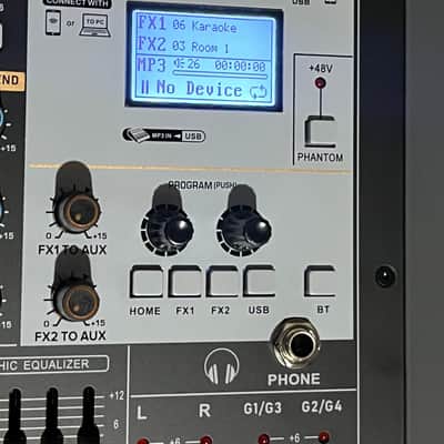 TKLBLS LA60 Professional Audio Mixer, 16 Channel Sound Board Mixing Console, Dual DSP image 4