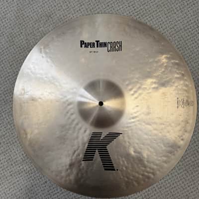 Zildjian 22" K Series Paper Thin Crash Cymbal 2023 - Present Traditional image 1