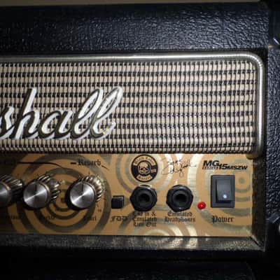 Zakk Wylde Marshall Signature MG15MSZW Mini Micro Stack Amp Amplifier Limited Editions VTG Vintage 6 image 4