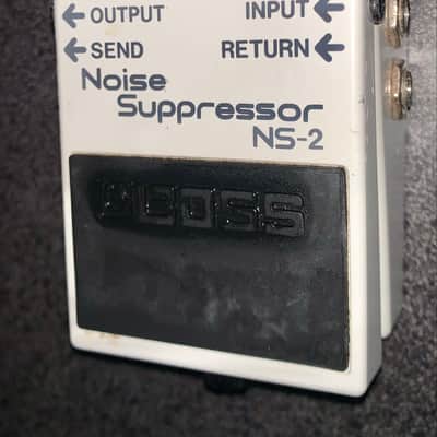 Boss NS-2 Noise Suppressor (Silver Label) 1989 - Present - White image 1