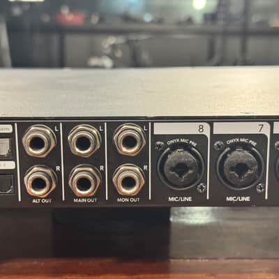 Mackie Onyx Blackbird FireWire Audio Interface 2010 - 2017 - Black image 4