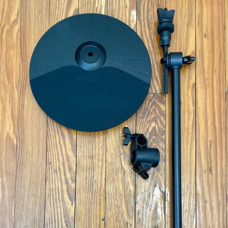 Alesis 10" Cymbal NEW w/21" Arm & Clamp Nitro (Single Zone) E-Drums No Tail image 1