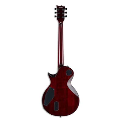 ESP LTD EC-1000QM Fluence Electric Guitar - See Thru Black Cherry - B-Stock image 8