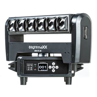 lightmaXX LINE STL AD Moving Head Bar - Battery Powered LED Light image 7