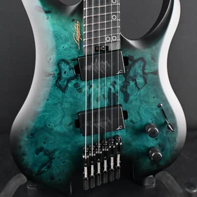 Legator G6FSS-DS Dark Sapphire Multi-Scale Electric Guitar #403 image 3