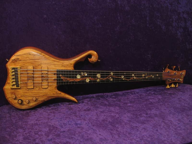 Drake Custom 6 string Fretless  2017 - gloss poly image 1