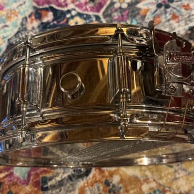 Rogers "Big R" SuperTen 5x14" 10-Lug Steel Snare Drum 1975 - 1984 - Chrome image 5