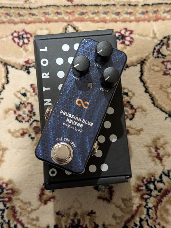 ギター One Control / Prussian Blue Reverb PRUSSIAN BLUE REVERB (OC-PBRn) – One Control USA