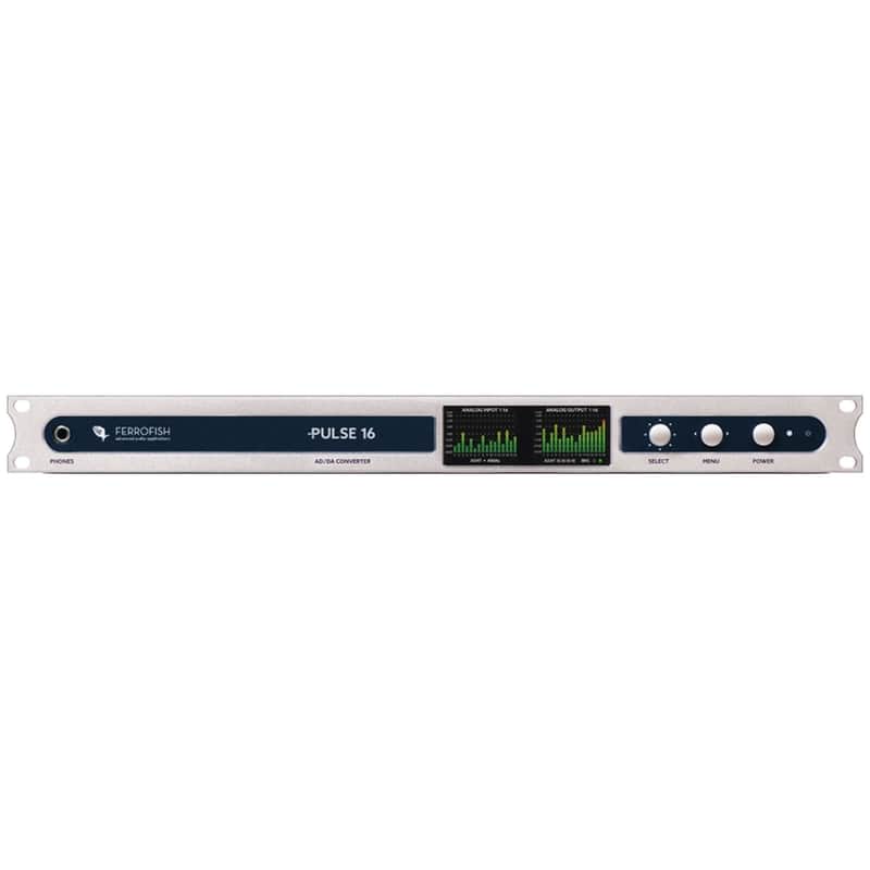 Ferrofish Pulse 16 16x16 AD/DA Converter w/ ADAT & External Analog Connectivity image 1
