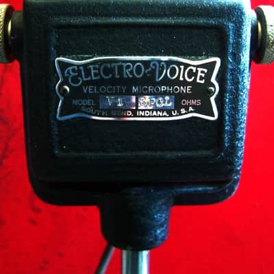 Vintage RARE 1930's Electro-Voice V-1 Ribbon Velocity Microphone w Bud stand V2 V3 V4 image 8