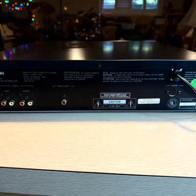 Adcom GCD-600 5-disc CD Changer Player + DAC NEAR MINT FRESH SERVICE REMOTE WOW! image 9