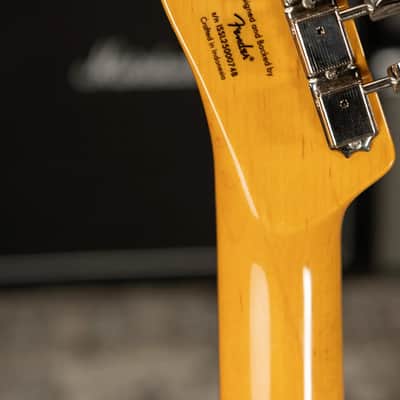 Squier Classic Vibe Baritone Custom Telecaster Electric Guitar - Black image 15
