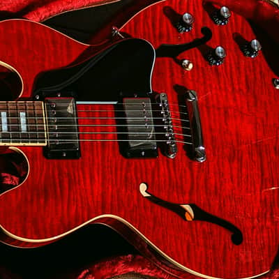 2022 Gibson ES-335 Figured Semi-Hollow with Block Inlays - Cherry image 7