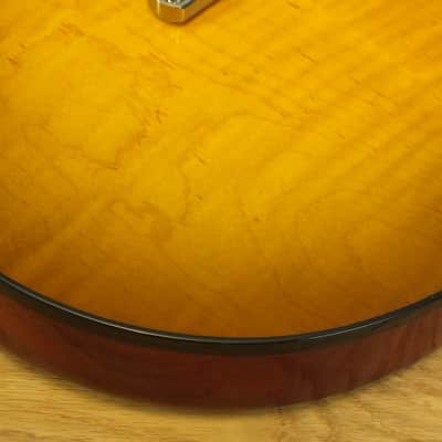 Gibson Les Paul 58 Historic Reissue Black Binding Green Lemon Burst Custom Shop 2018 imagen 9