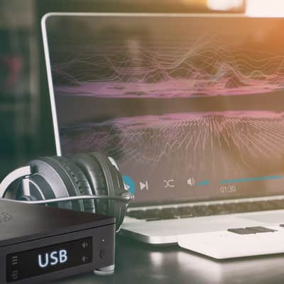 Mission LX-Connect DAC Lux High-End Wireless DAC & Hub Schwarz (HDMI, USB, Bluetooth, Roon-ready) image 4