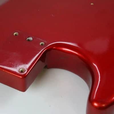 2002 Vintage Fender Stratocaster American Standard Crimson Red BODY USA image 12