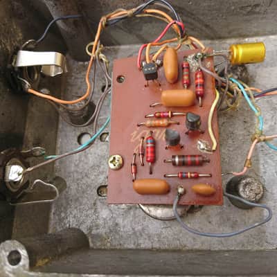 vintage 60s 70s JEN FUZZ tone bender guitar pedal image 4