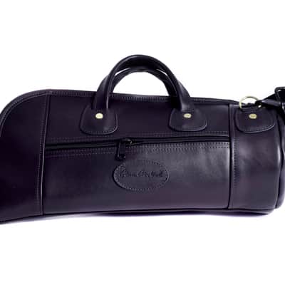 Trumpet Gig Bag - Piccolo Trumpet - Leather - Glenn Cronkhite image 3