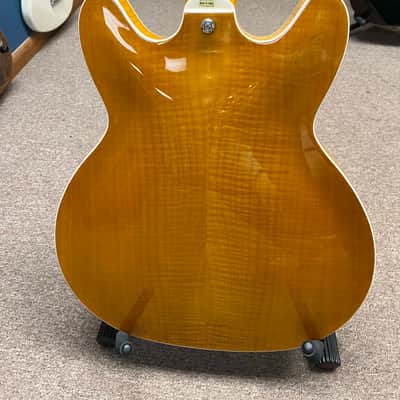 Hagstrom SUVIK-DDL Super Viking Semi-Hollow - Dandy Dandelion image 4