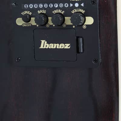 Ibanez Altstar ALT50FA Acoustic Electric Guitar Flame Maple Art Blue Doom Burst image 6