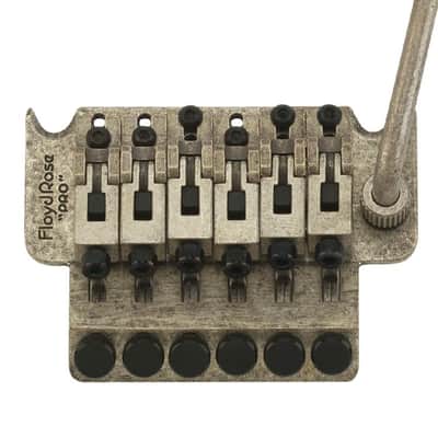 Floyd Rose 1000 Series Pro Tremolo, Ant. Silver