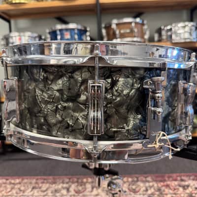 14" x 5" Ludwig (1964) Jazz Festival in Black Diamond Pearl image 2