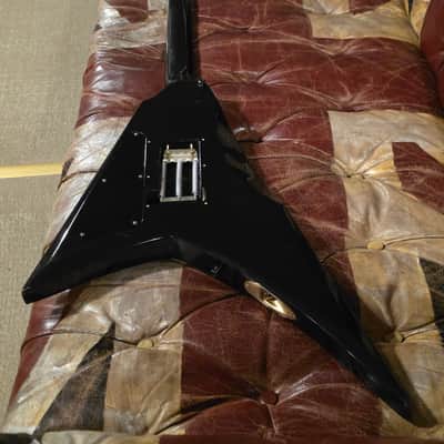 ESP Edwards SV Flying Arrow V MIJ Guitar - Gold Original Floyd Rose EMG image 20