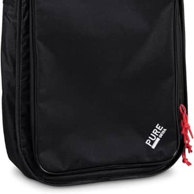 GEWA Gig-Bag Pure Series acoustic guitar bag 20 mm padding, backpack strap Black image 1