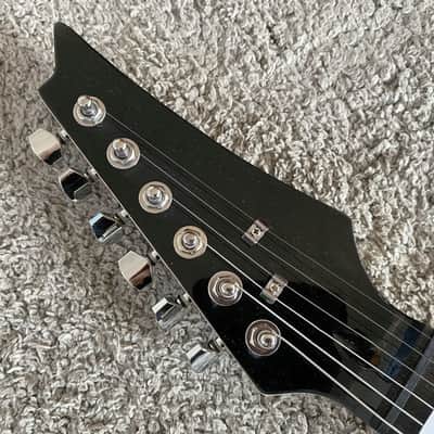Transparent Green Superstrat Electric Guitar, Basswood Body, Maple Neck, Rosewood Fingerboard image 17