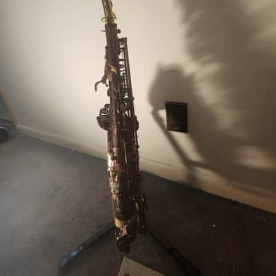 KESSLER Custom Handmade Alto Sax 2016 - Dark Lacquer image 4