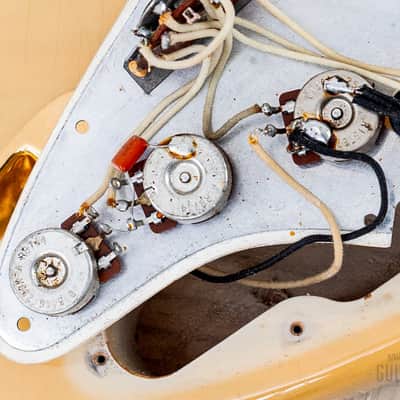 1987 Fender Custom Shop American Vintage '62 Stratocaster Blonde Mary Kaye w/ Gold Hardware, Case & Hangtags image 20
