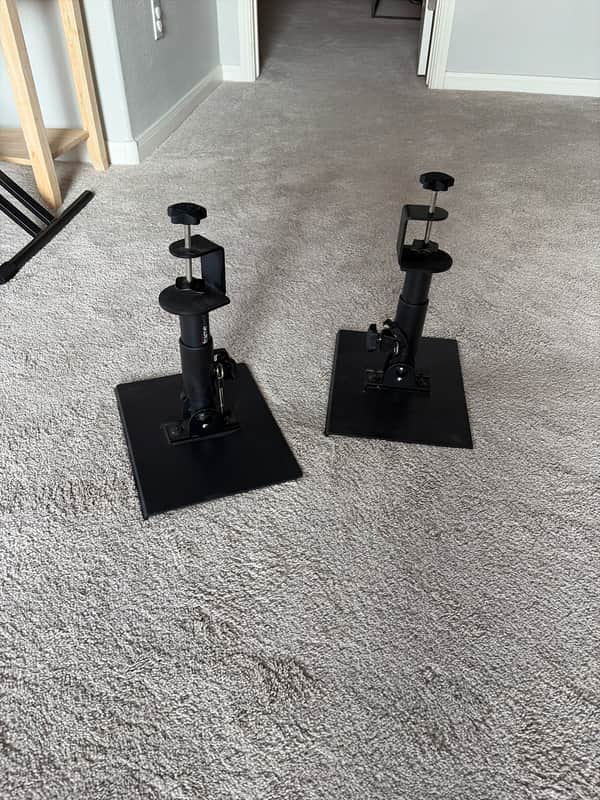 Pair - Frameworks Clamp-on Studio Monitor Stand image 1