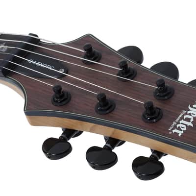 Schecter C-1 Exotic Ebony Natural Satin image 11