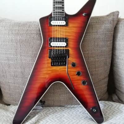 Dean ML Select Floyd Quilt Maple 2010s - Trans Brazilia image 3