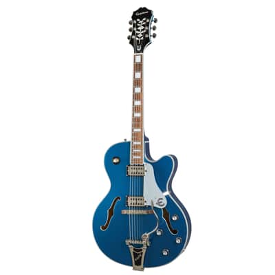 Epiphone Emperor Swingster Delta Blue Metallic - Semi Acoustic Guitar image 1