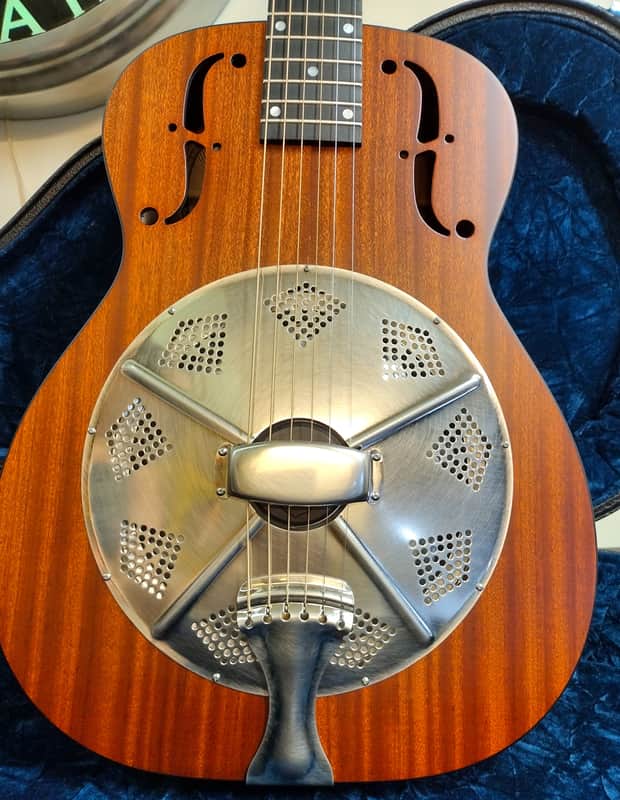 National Reso-Phonic M14 Mahogany 2022 Mahogany Stain - IN STOCK NOW! image 1