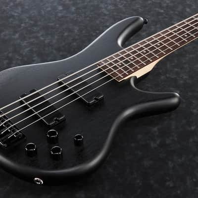 IBANEZ GSR205B-WK GIO-Serie E-Bass 5 String weathered black image 2